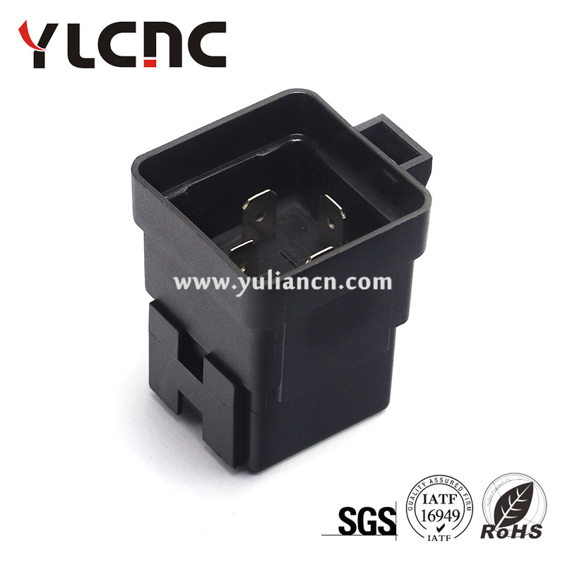 Ehdis 5 stuks Autorelais 12v 40 APM 4-pins, automatisch relais Spst Modelnr.: JD2912-1H-12VDC 40A 14VDC, automatische schakelaars en starters